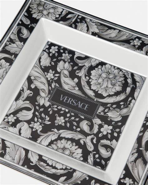 Versace barocco square plate